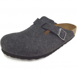 Birkenstock Boston Unisex Pantoffel anthracite