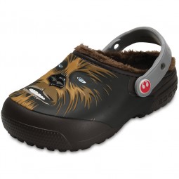 Crocs Fuzz Lined Chewbacca Kinder Clogs braun (espresso)