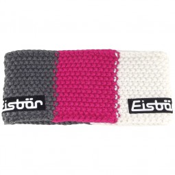 Eisbär Jamies Flag Damen Stirnband grau/pink/weiß