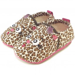 Giesswein Borstel Baby Krabbelschuhe henna