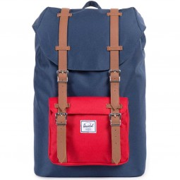 Herschel Little America Mid-Volume Unisex Rucksack dunkelblau/rot (navy/red)