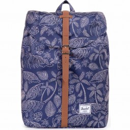 Herschel Post Unisex Rucksack blau (kingston)