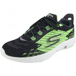 Skechers GoRun 5 Herren Laufschuhe schwarz/grün (black/green)