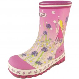 Viking Flower Girl Mädchen Gummistiefel pink multi