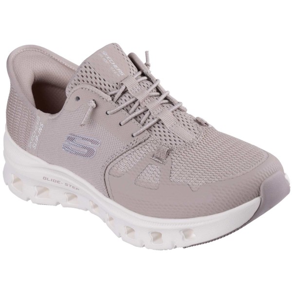 Skechers - Slip-ins - Glide-Step Pro - Damen Komfort-Sneaker zum Reinschlüpfen - Natur (Taupe)