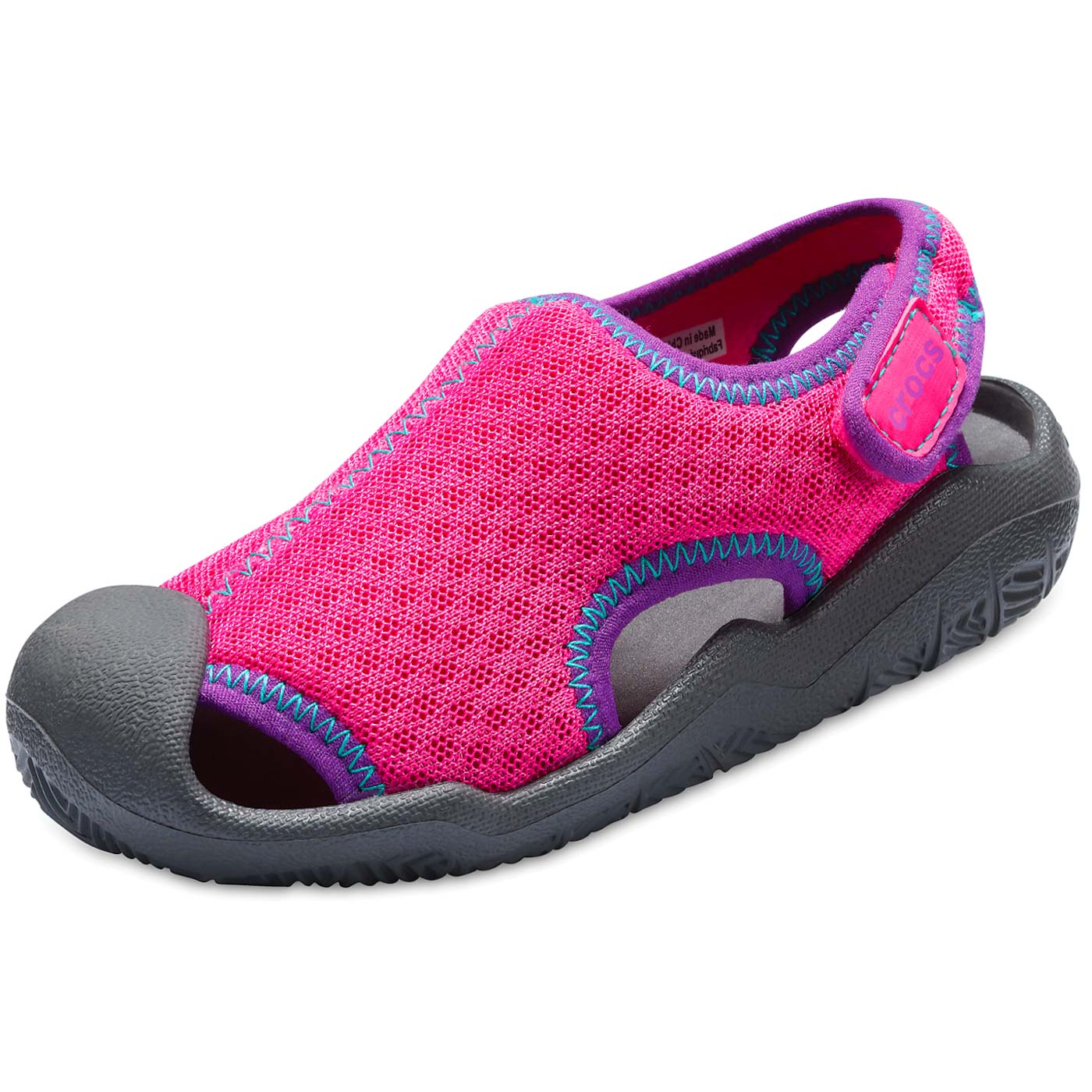 Crocs Swiftwater Sandal Kids Girl Aqua 