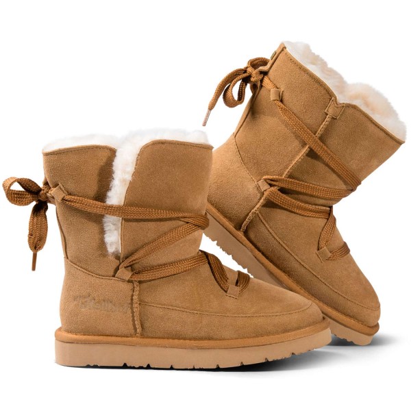 Lambskin boots hotsell