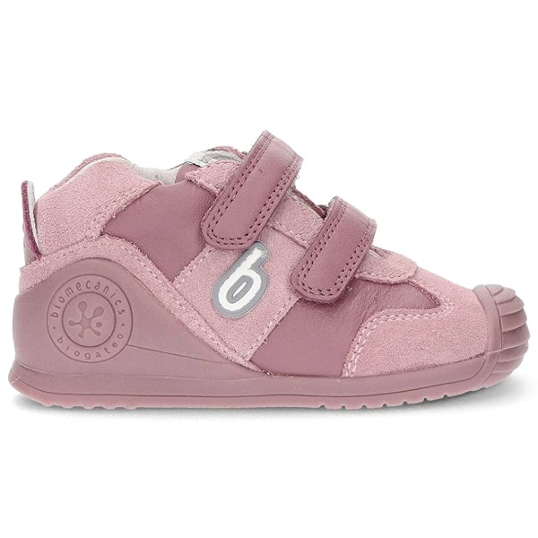 Biomecanics Biogateo Marlon Kleinkinder Leder Sneaker Rosa (Malva)