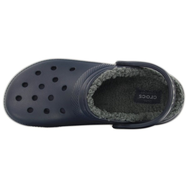 Fleece Lined Fuzzy Crocs Black Fuzz Lined Black Winter Crocs Fur