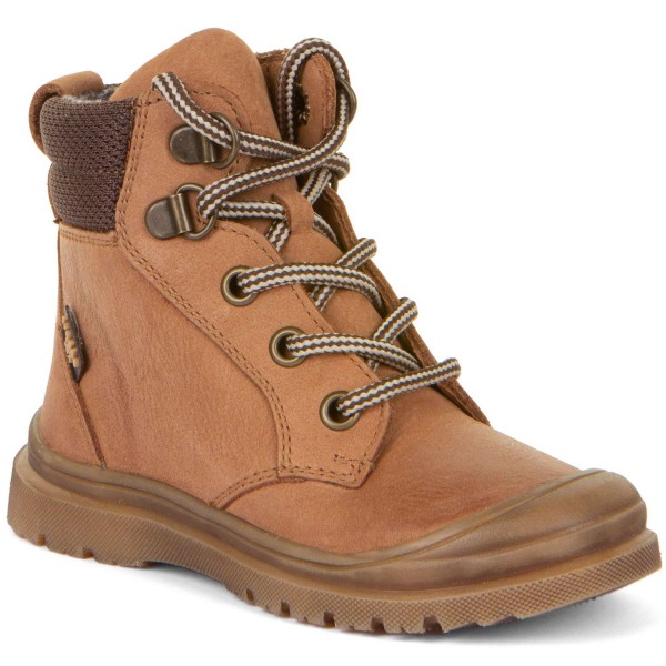 Froddo FroddoTex Tylas Laces Kinder Wasserdichte Stiefelette Braun (Cognac)