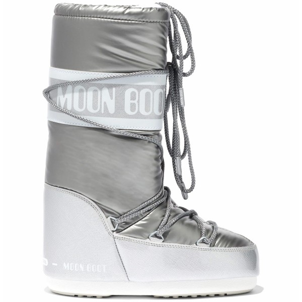 Moon Boot Classic Pillow Damen Moonboots Silver