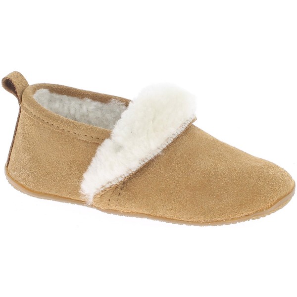 Living Kitzbühel 3815 Kinder Lammfell-Slipper Ocra