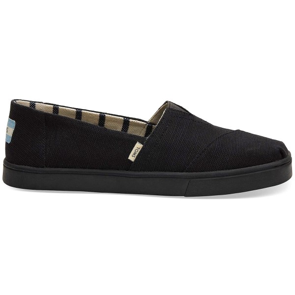 Toms Alpargata Cupsole Canvas Wm Damen Slipper Schwarz (Black/Black)