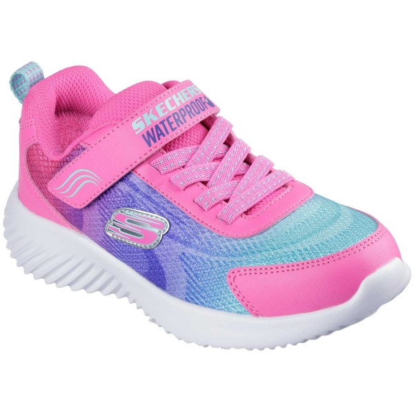 Skechers - Waterproof - Bounder - Hydra Cool - Mädchen Wasserdichte Sneaker - Hot Pink/Multi