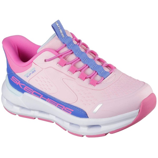 Skechers Slip-ins Glide-Step - Vista Lane Mädchen Sport-Schlupfschuhe Roas/Blau (Pink/Blue)