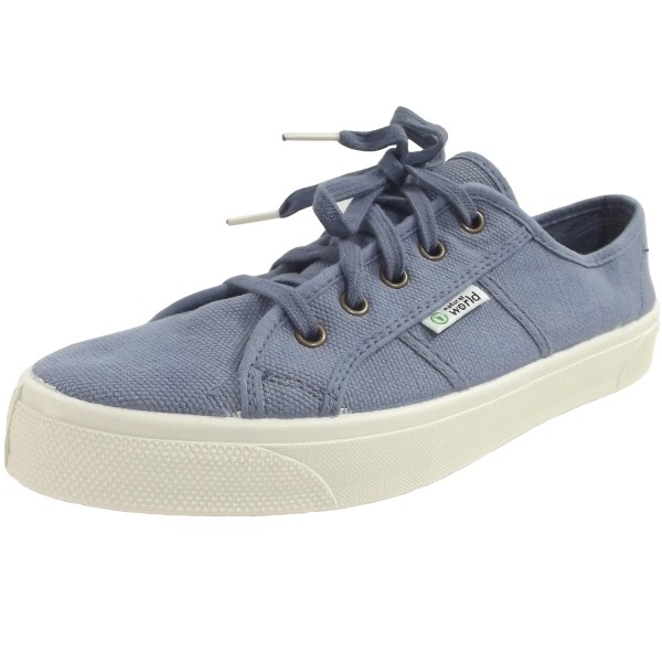 Natural World Old Blossom Unisex Bio-Sneaker blau (lavanda)