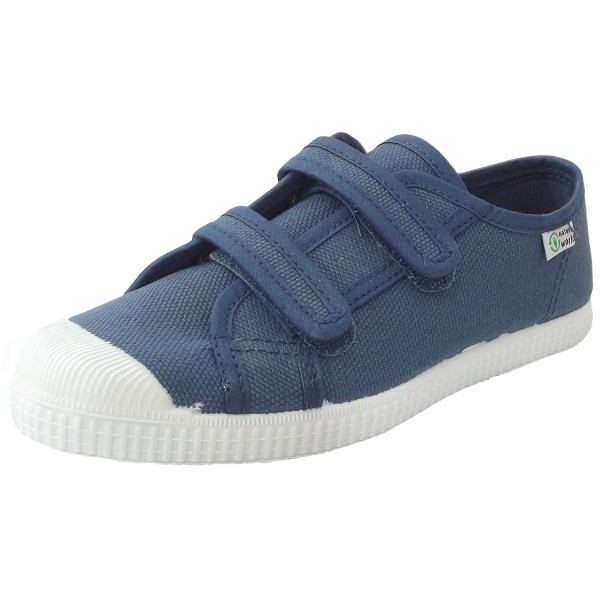 Natural World Basquet Klett Paris Kinder Bio-Sneaker Blau (Lavanda)