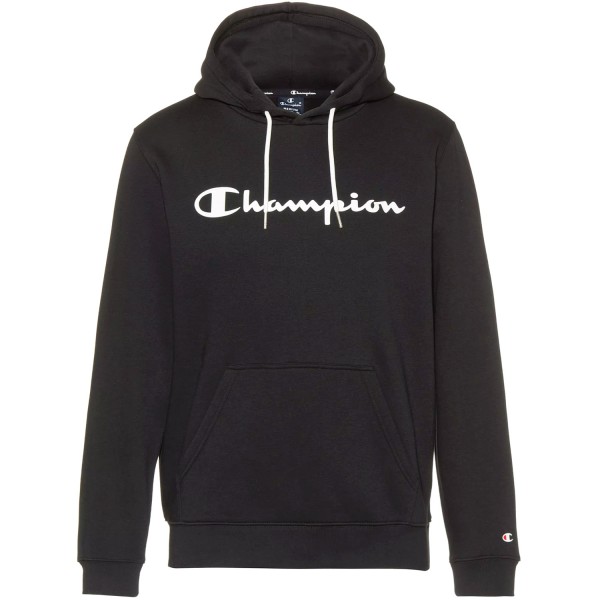 Champion Hooded Sweatshirt Mn Herren Kapuzenpullover Schwarz (NBK)