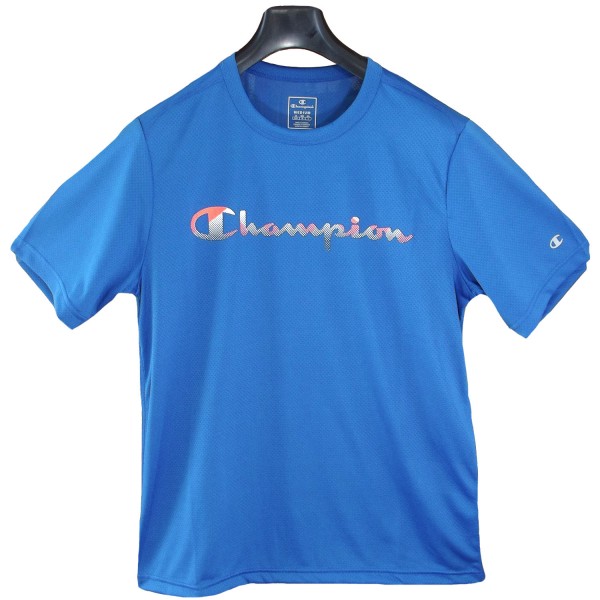 Champion Crew Neck Train Shirt Herren Laufshirt blau (blue)