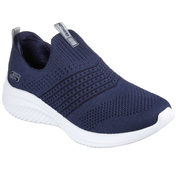 Skechers Ultra Flex 3.0 Classy Charm Women Comfort Slip On Navy | Women ...