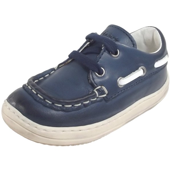 Naturino Maddy Kleinkinder Schnürschuhe dunkelblau/weiß (navy/bianco)