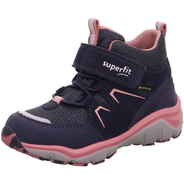 Superfit Gore-Tex Sport5 Mädchen Sportschuhe Blau/Rosa