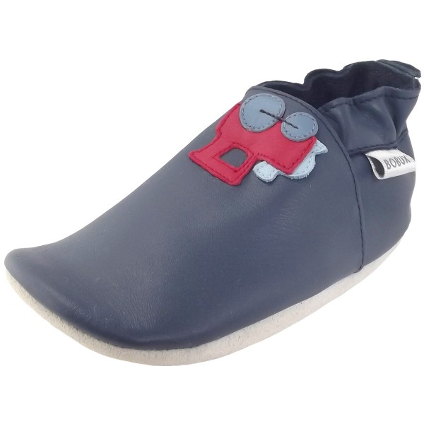 Bobux Train Kleinkinder Krabbelschuhe dunkelblau (navy)