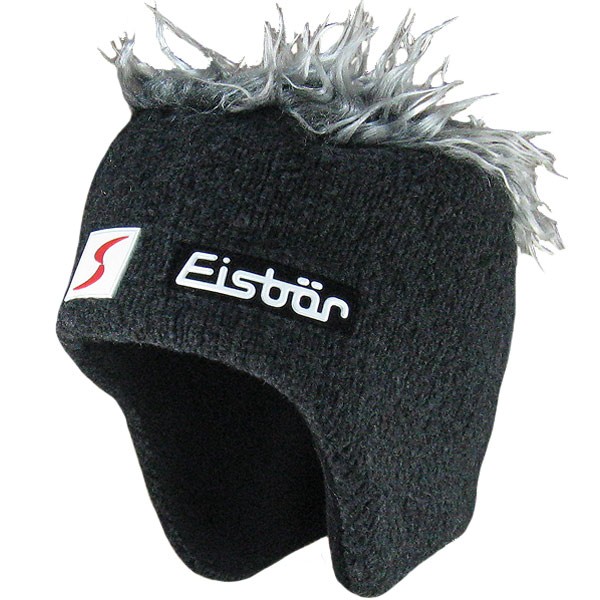 Eisbär Cocker SP Unisex Wuschelhaarmütze anthrazit/grau