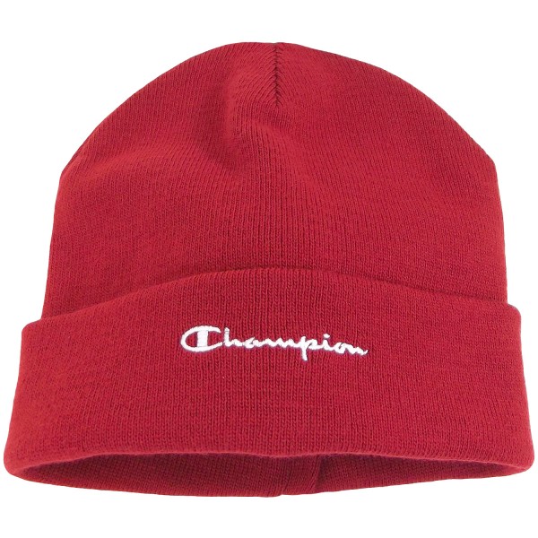 Champion Beanie Cap Unisex Mütze Hot Red (HTR)