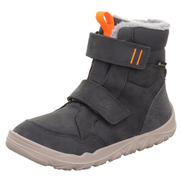Superfit - Gore-Tex Barefit Walderi - Kinder Barfußstiefel mit Warmfutter - Grau