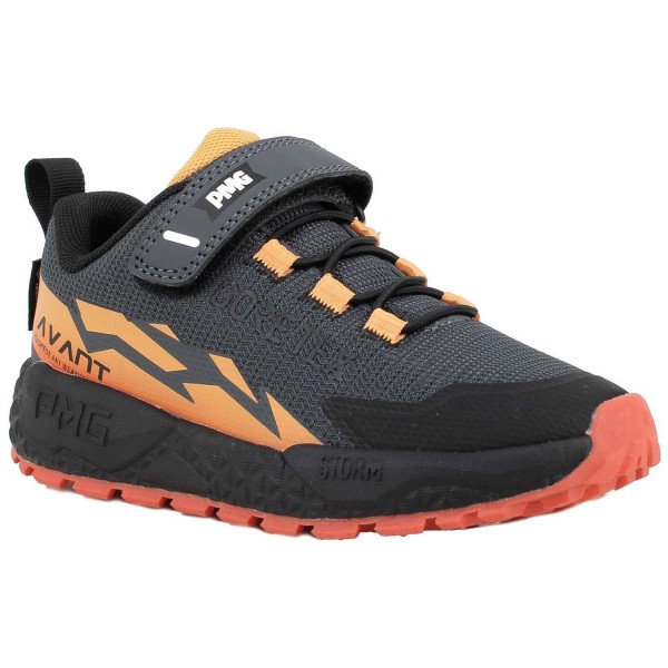 Primigi - Gore-Tex Storm GTX - Kinder Wasserdichte Sneaker - Grau/Orange