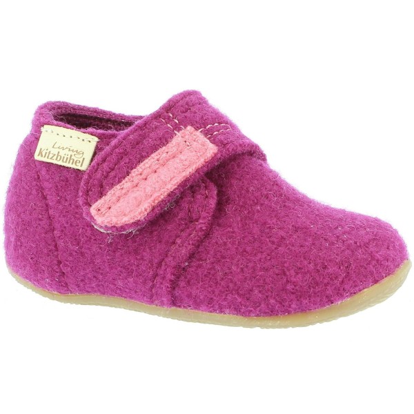 Living Kitzbühel Baby-Klettschuhe Kleinkinder Hausschuhe Orchid Flower