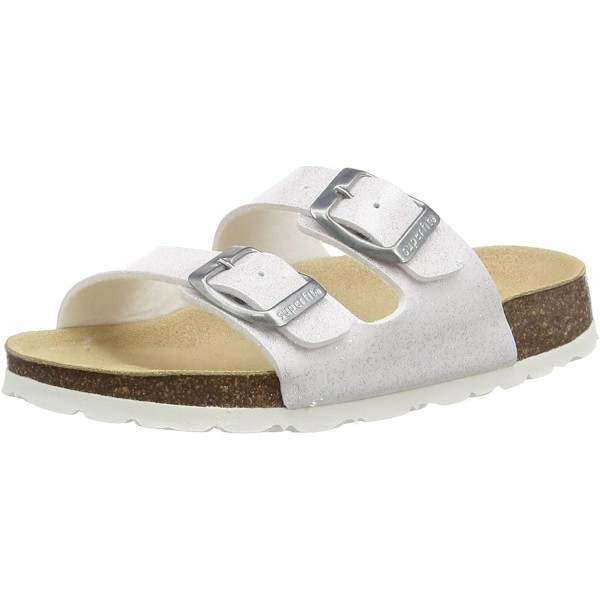 KLETTVERSCHLUSS Kinder Baby Hausschuhe Pantoffeln Schlappen Pantolette Fußbett 