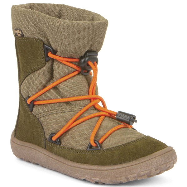 Froddo FroddoTex Barefoot Track Wool Child Waterproof Barefoot Boots Dark Green Winter Boots Moon Boots Kids Flux Online