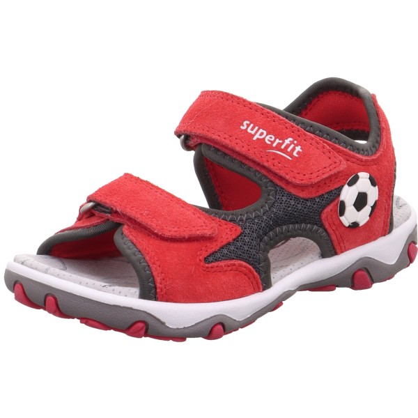 Superfit Mike 3.0 Jungen Sport-Sandale Rot/Grau