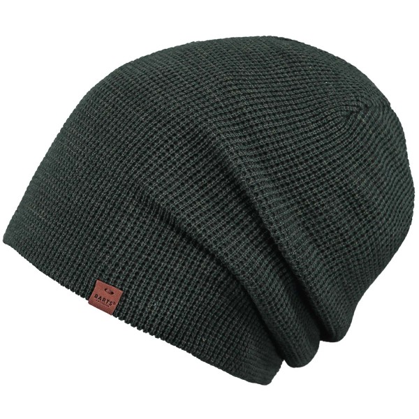 Barts Coler Beanie Herren Elastische Mütze Dunkelgrün (Army)