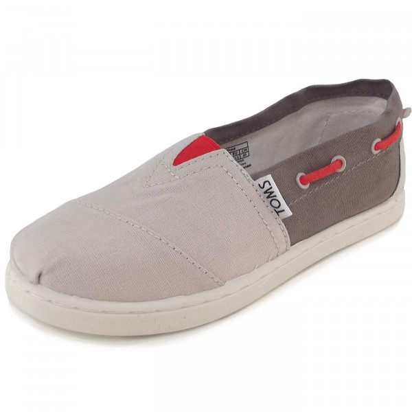 toms canvas boat shoes