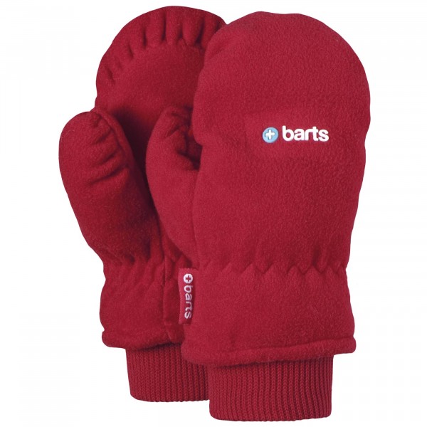 Barts Fleece Mitts Kids Kinder Fäustlinge rot (red)
