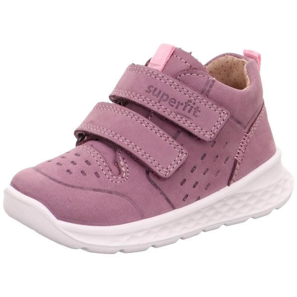 Superfit Breeze Mädchen Lauflernschuhe Lila/Rosa