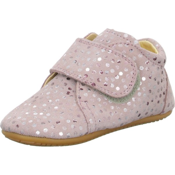 Froddo Prewalkers Shine Baby Erste Schuhe aus Leder Rosa (Pink+)