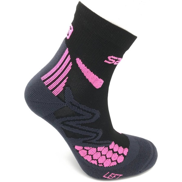 Salomon XT Hawk Damen Trail-Laufsocken black/neon pink