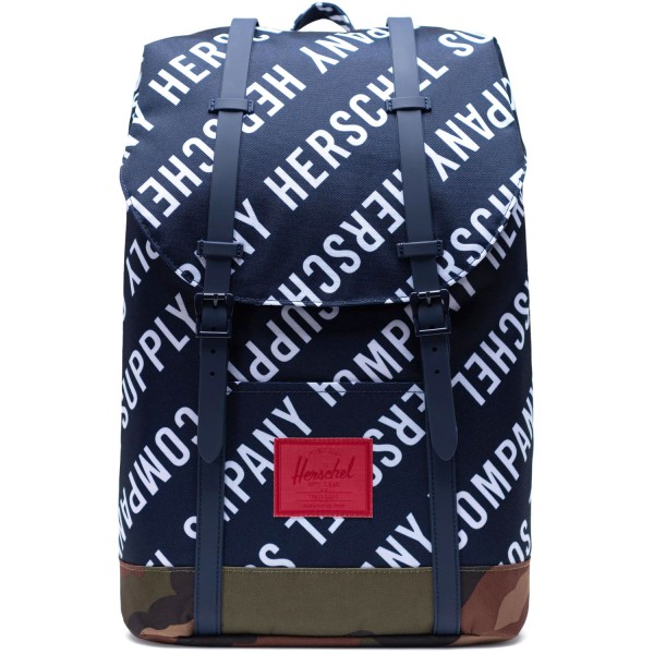 Herschel Retreat Unisex Rucksack roll call peacoat/woodland camo