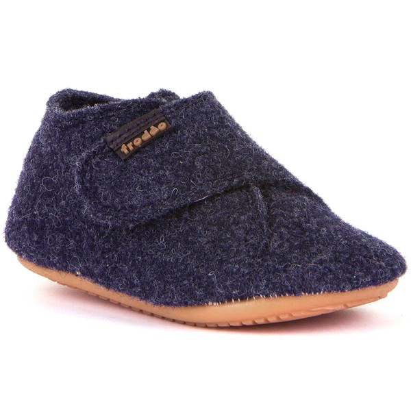 Froddo Prewalkers Wooly Kleinkinder Wollfilz-Hausschuhe Dunkelblau (Dark Blue)