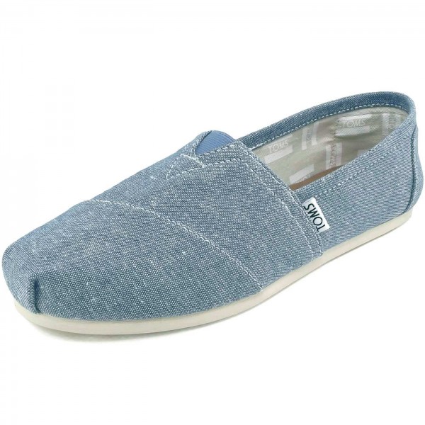 Toms Classic Chambray Wm Damen Espadrilles hellblau (blue slub)