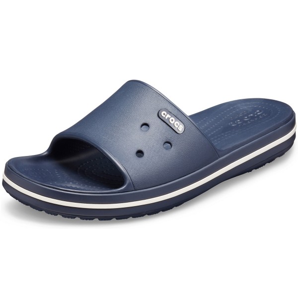 blue croc slides