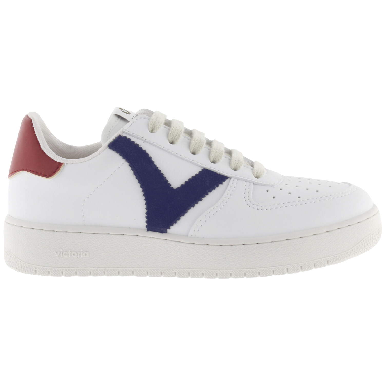 Victoria Madrid Unisex Vintage Sneaker WeiB Dunkelblau Marino Sneaker Damenschuhe Flux Online Schuhe Acc