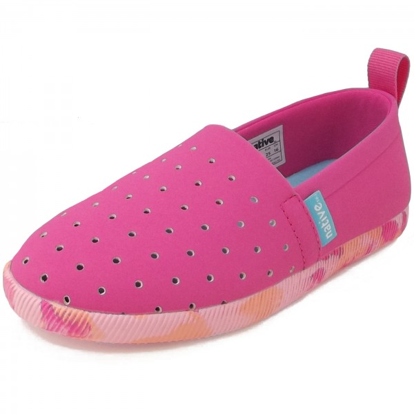 Native Shoes Venice Child Mädchen Slipper pink (hollywood pink/marbled)