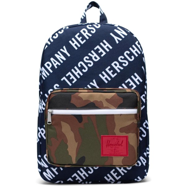 Herschel Pop Quiz Unisex Rucksack roll call peacoat/woodland camo