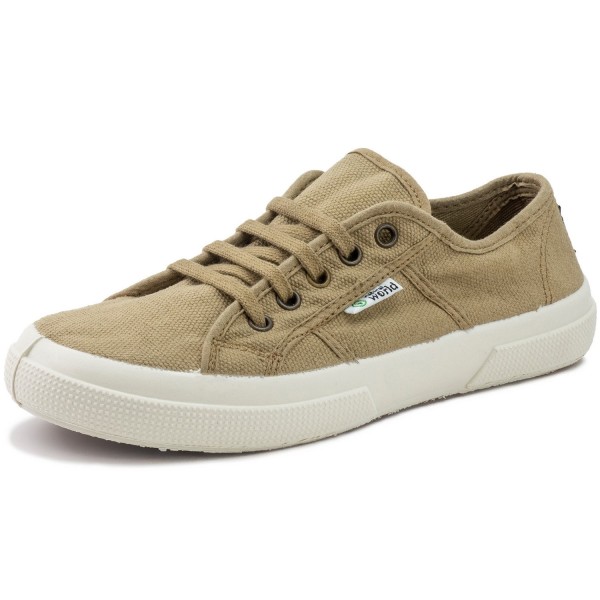 Natural World Blossom Unisex Bio-Baumwolle Sneaker Hellbraun (Camel)