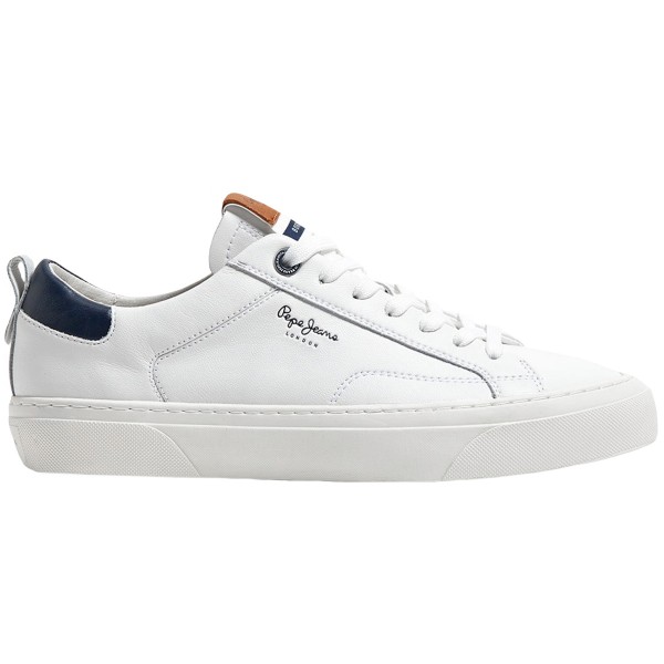 Pepe Jeans Yogi Original 22 Herren Weiße Sneaker Weiß (White)